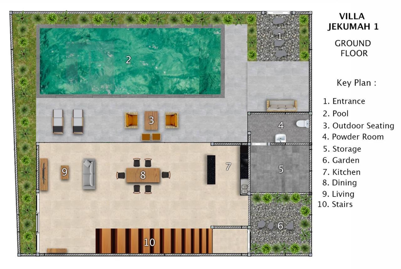 Villa Jekumah Seminyak  Luaran gambar